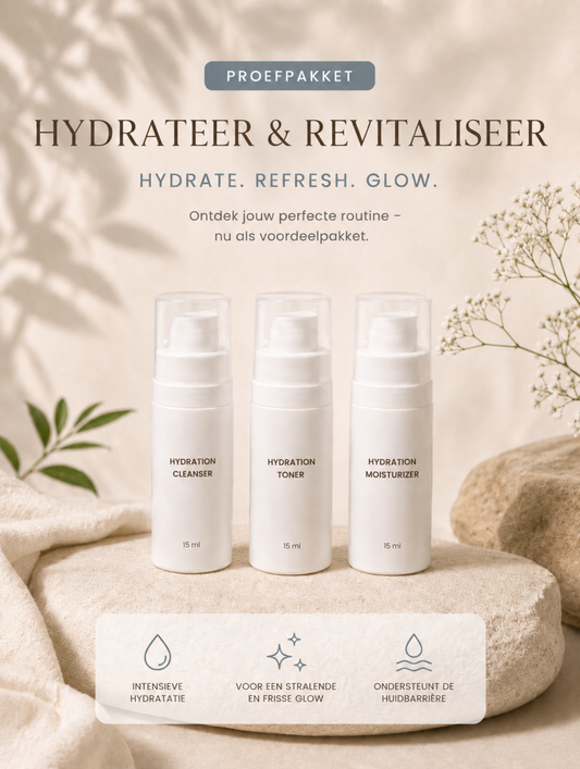 Proefpakket Hydrateer & Revitaliseer Bundel