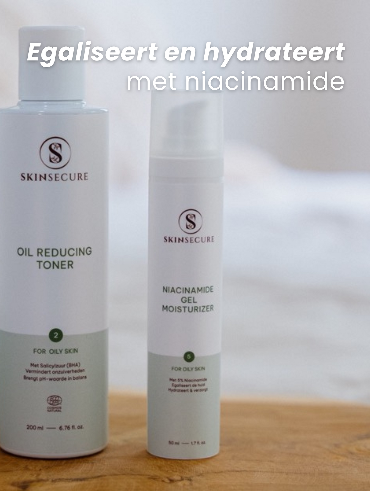 Niacinamide Gel Moisturizer | Egaliseert & Hydrateert