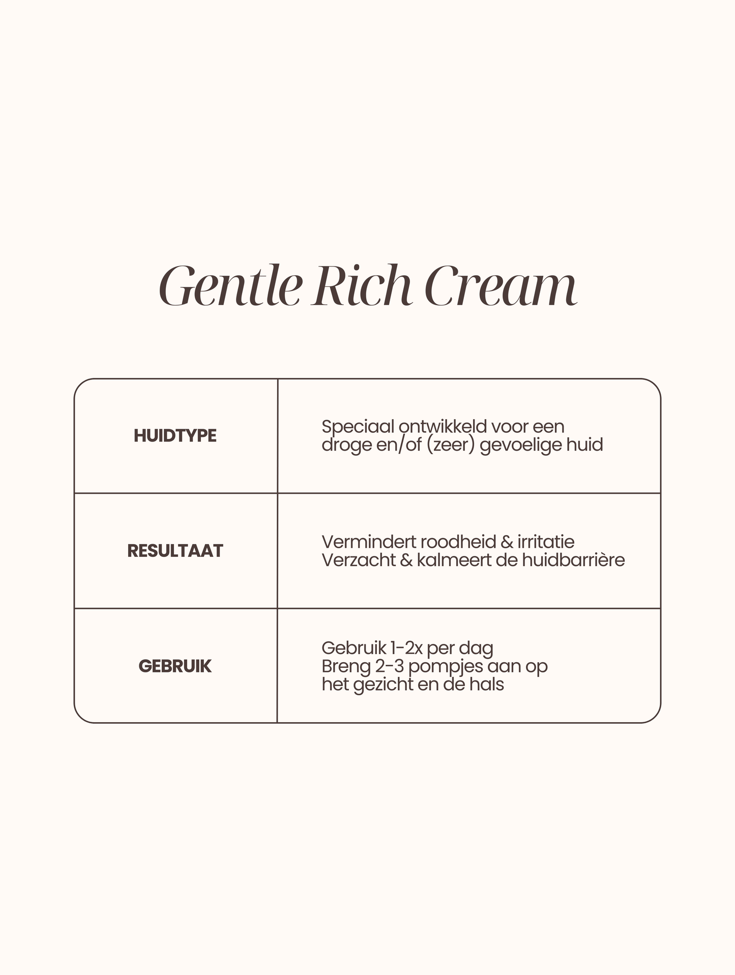 Gentle Rich Cream