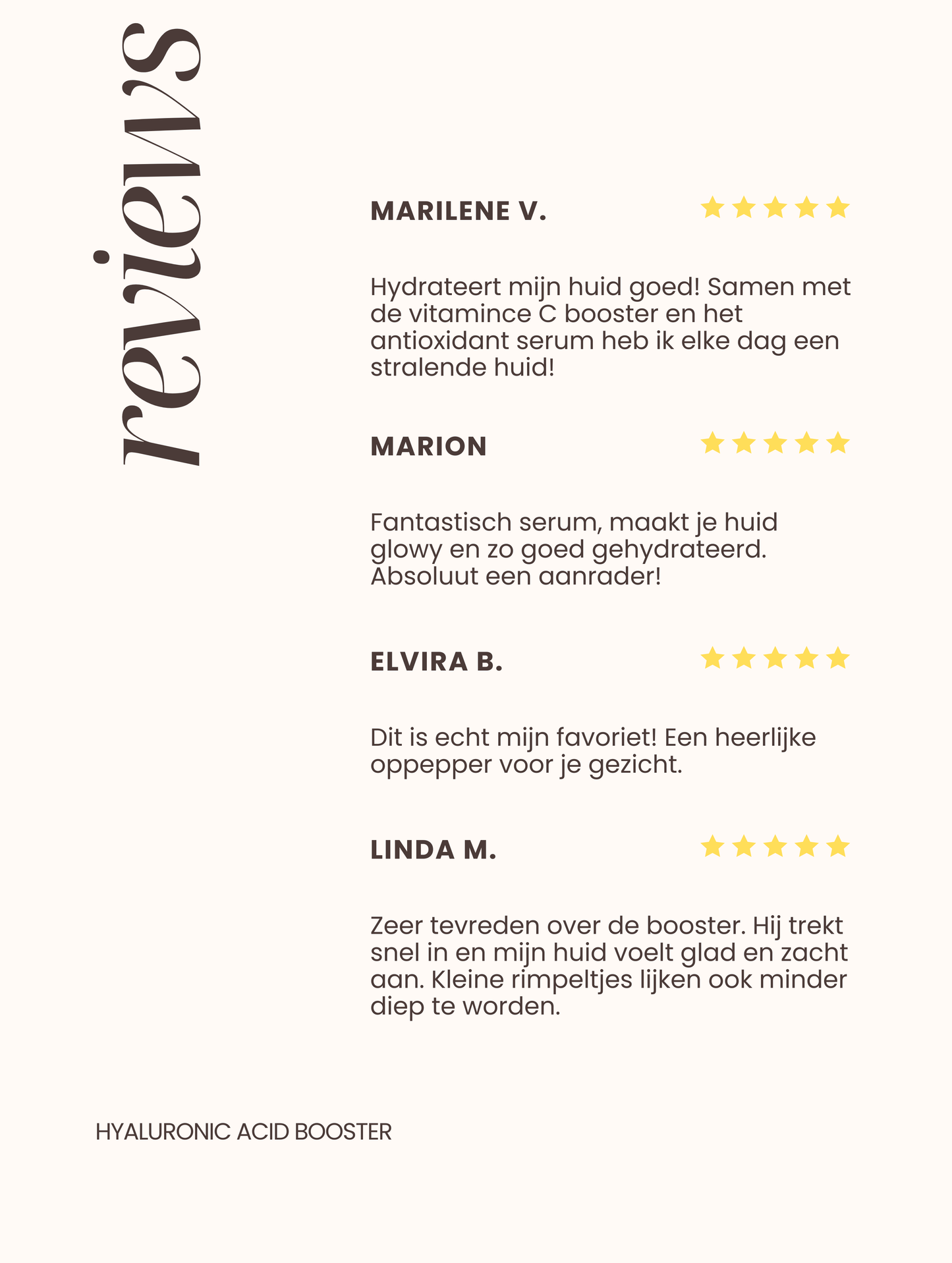 Hyaluronic Acid Booster