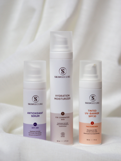 Happy Aging Bundel | Serum, Moisturizer & SPF