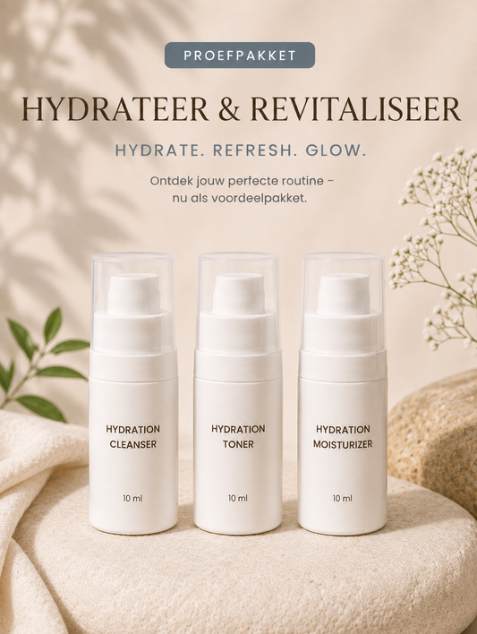 Proefpakket Hydrateer & Revitaliseer Bundel
