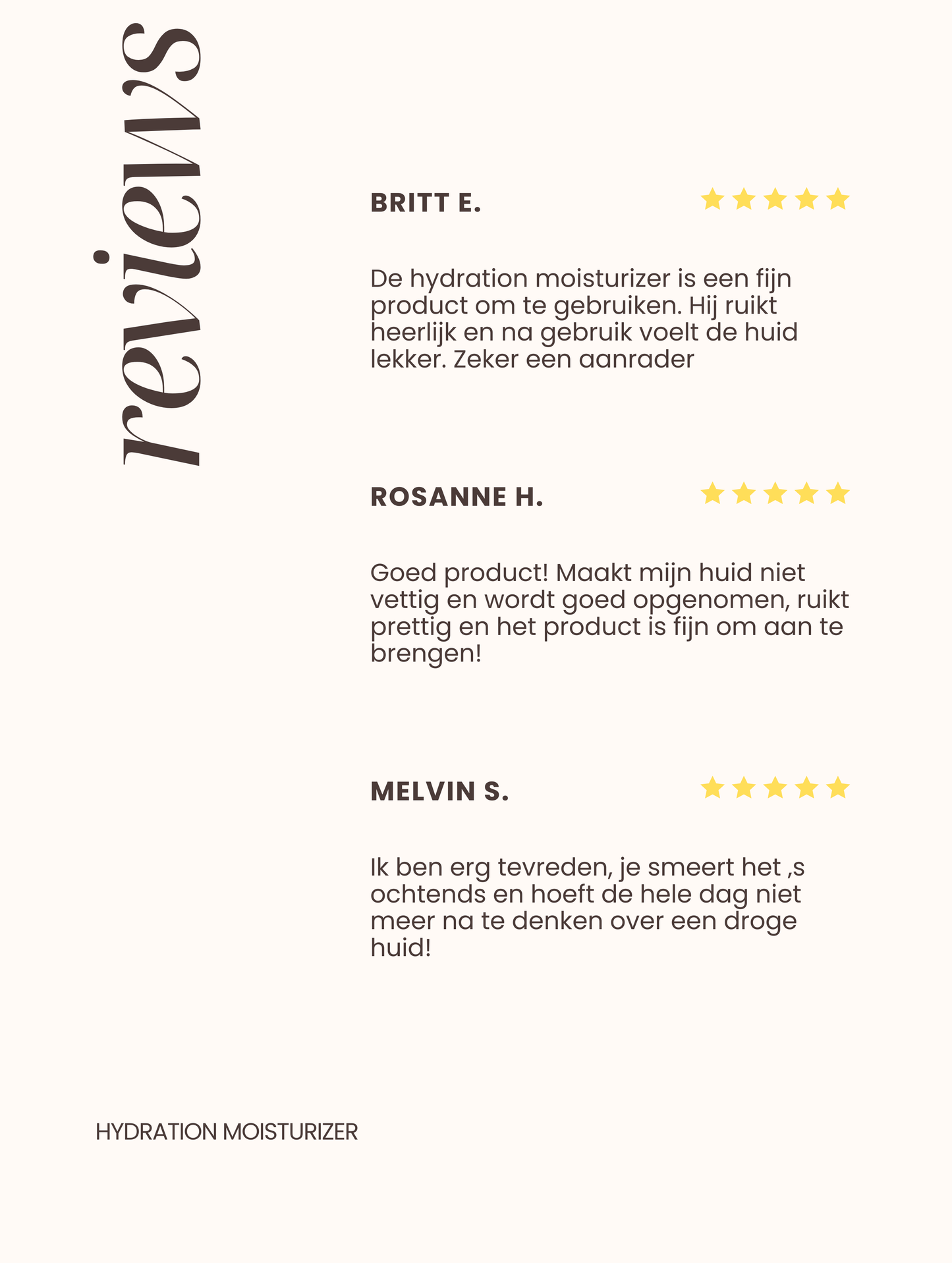 Hydration Moisturizer