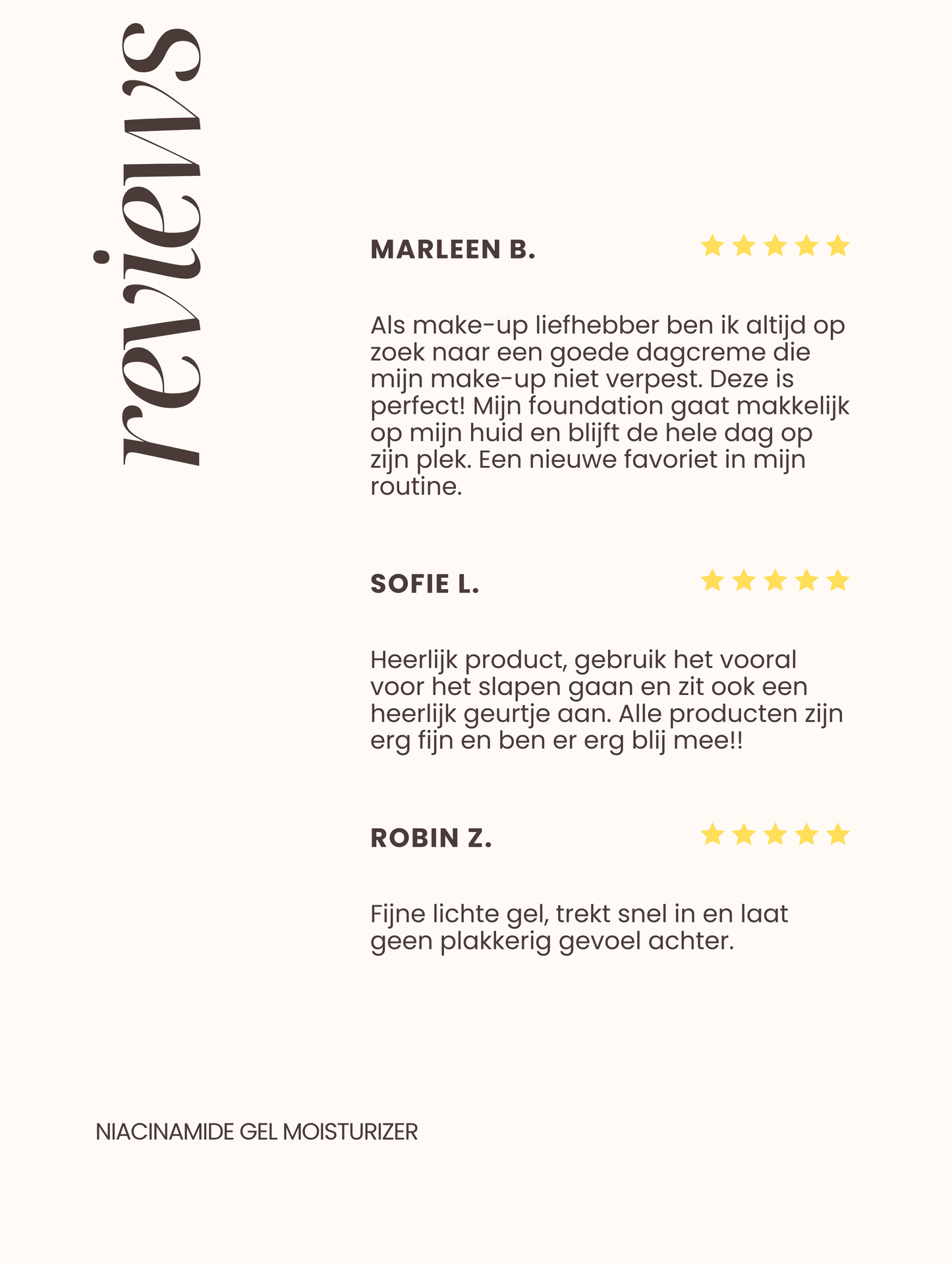 Niacinamide Gel Moisturizer