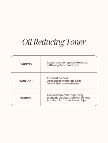 Oil Reducing Toner