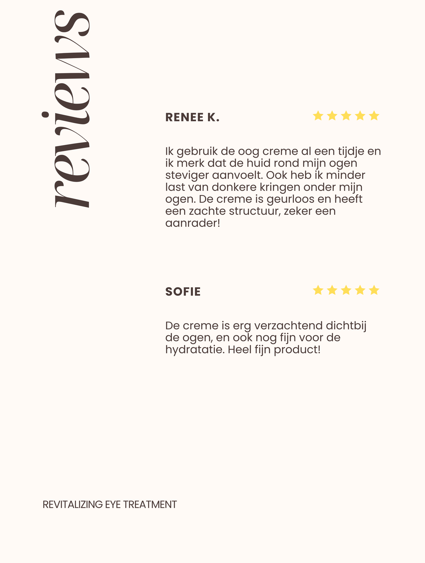 Revitalizing Eye Treatment
